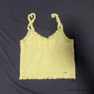 green hollister tank top